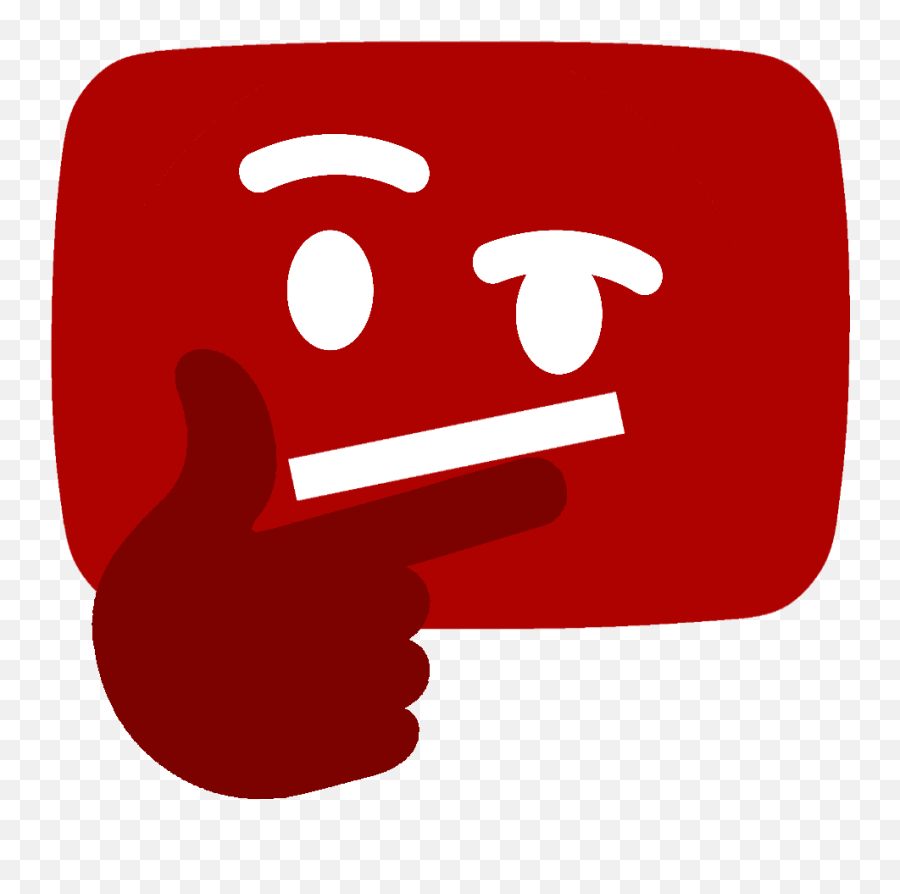 Youtube Think - Gif Para Youtube Png,Thinking Emoji Transparent