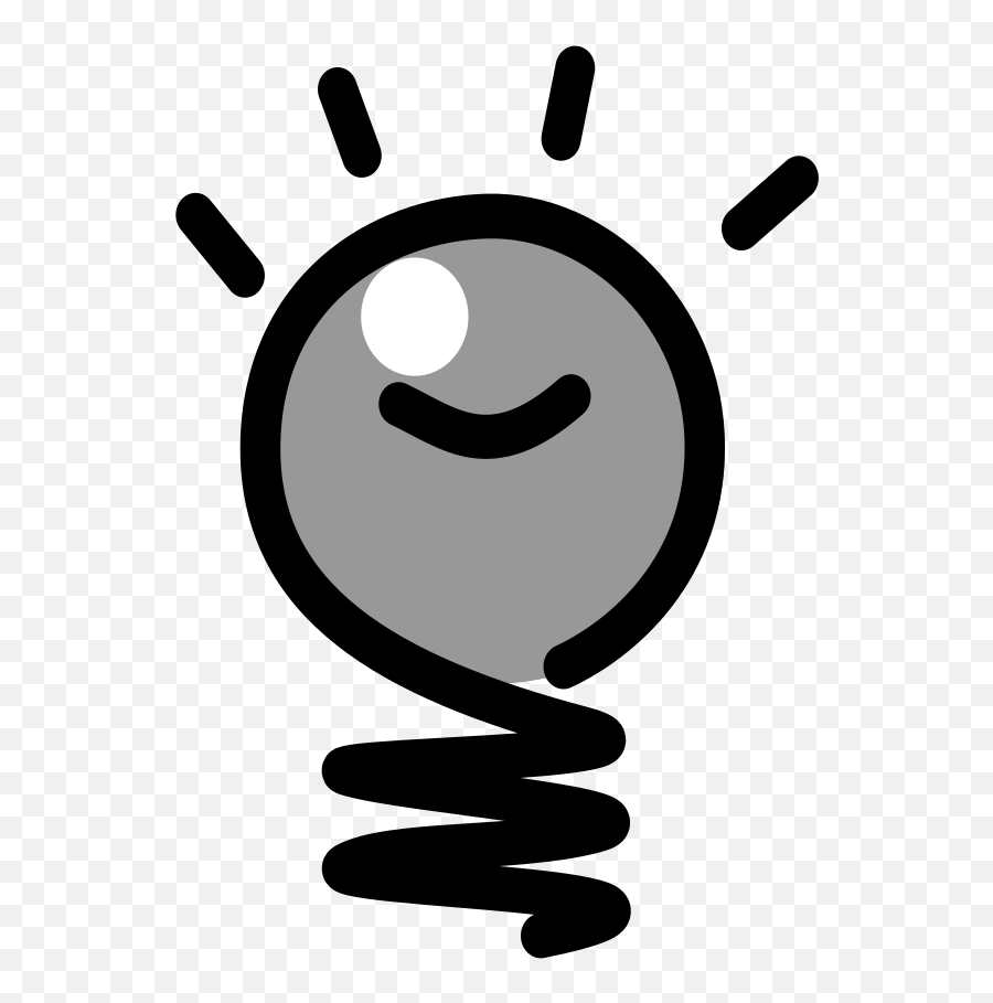 No Idea Lightbulb Clipart Pnglib U2013 Free Png Library - Idea Svg,Lightbulb Clipart Png