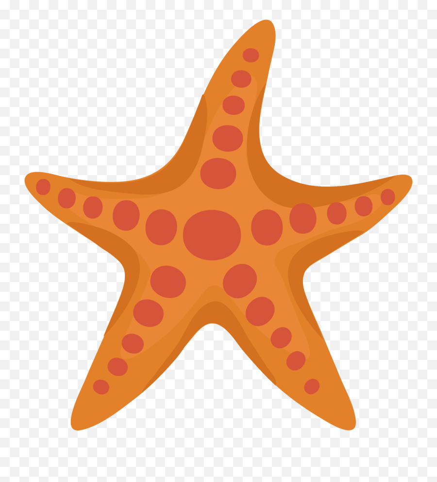 Starfish Clipart Free Download Transparent Png Creazilla - Ios Star Rating Icon Png,Starfish Clipart Png