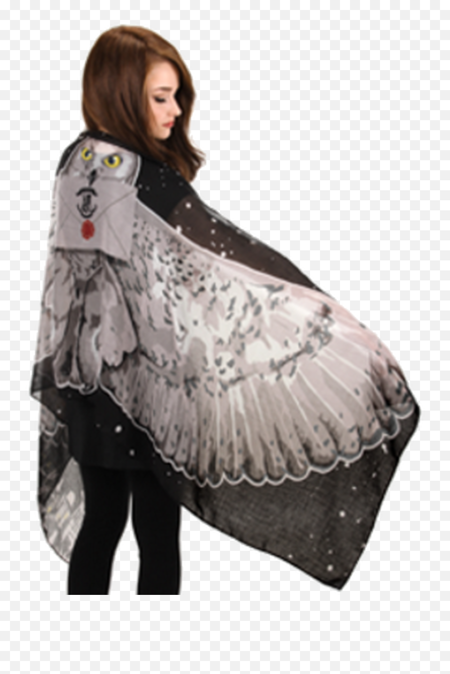 Hedwig Wingspan Lightweight Scarf - Harry Potter Hedwig Scarf Png,Hedwig Png