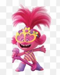 Free Printable Trolls 2 Queen Poppy Coloring Page - Poppy From Trolls World Tour Png,Poppy Troll Png