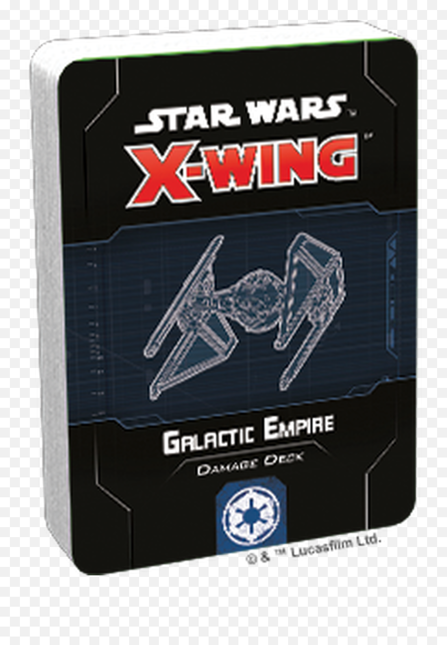 X - Wing 2e Galactic Empire Damage Deck Star Wars X Wing Galactic Republic Damage Deck Png,Galactic Empire Logo