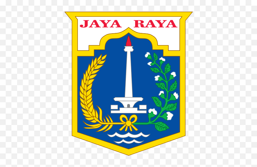 Pin By Best Historical Logos Collecti - Logo Dki Jakarta Png,Palang Merah Indonesia Logo