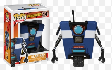 Details About Borderlands - Blue Claptrap Us Exclusive Pop Vinyl Rsfun5776 Borderlands Claptrap Pop Figure Png,Claptrap Png