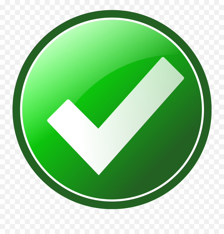Green Checkmark Clip Art - Check Mark Free Clip Art Png,Green Checkmark Transparent Background