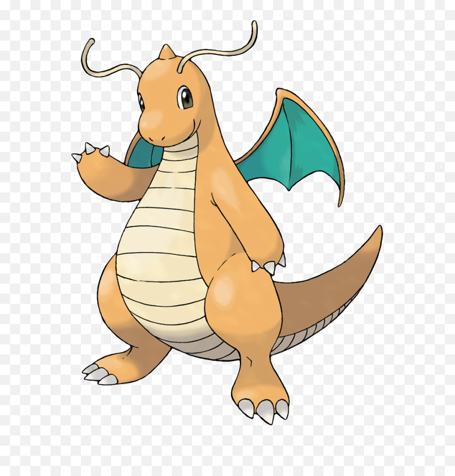 Dragonite - Dragon Legendary Pokemon Png,Dragonite Transparent