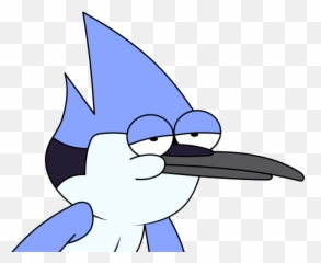 Regular Show Mordecai Face - Regular Show Mordecai Png,Mordecai Png