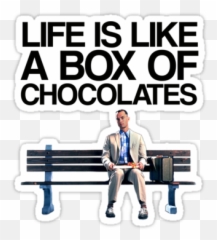 Pin - Forrest Gump Life Is Like A Box png