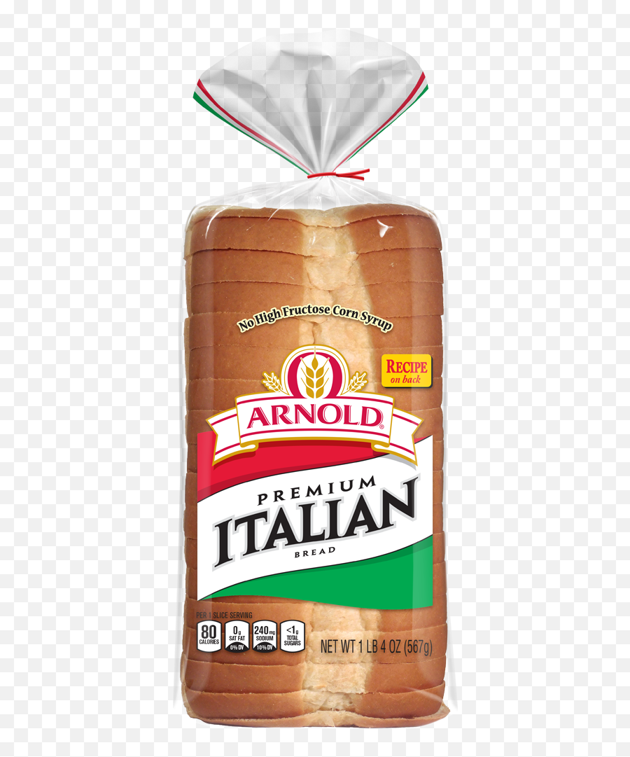 Arnold Premium Breads White - Oroweat Premium Italian Bread Png,White Bread Png