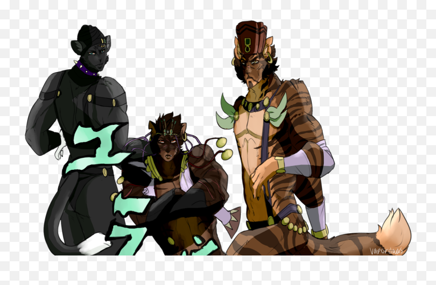 Vaporclaws - Upload A Terrible Thing I Made Jojo Pillar Men Furry Png,Scourge Icon