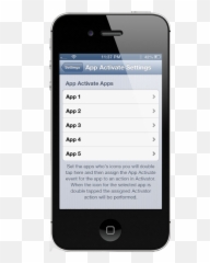 Double Tap Iphone App Icons To Initiate Activator Gestures - Appy Pie png
