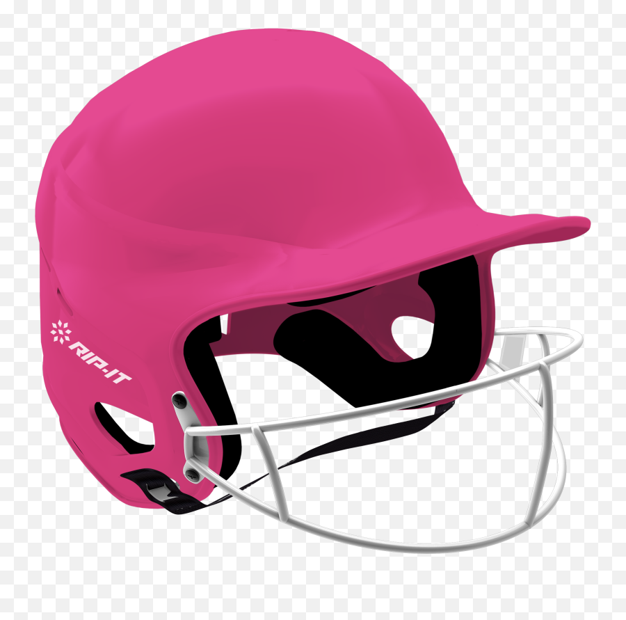 Rip - It Vision Youth Softball Helmet Pink Walmartcom Helmet Softball Png,Pink And Black Icon Helmet
