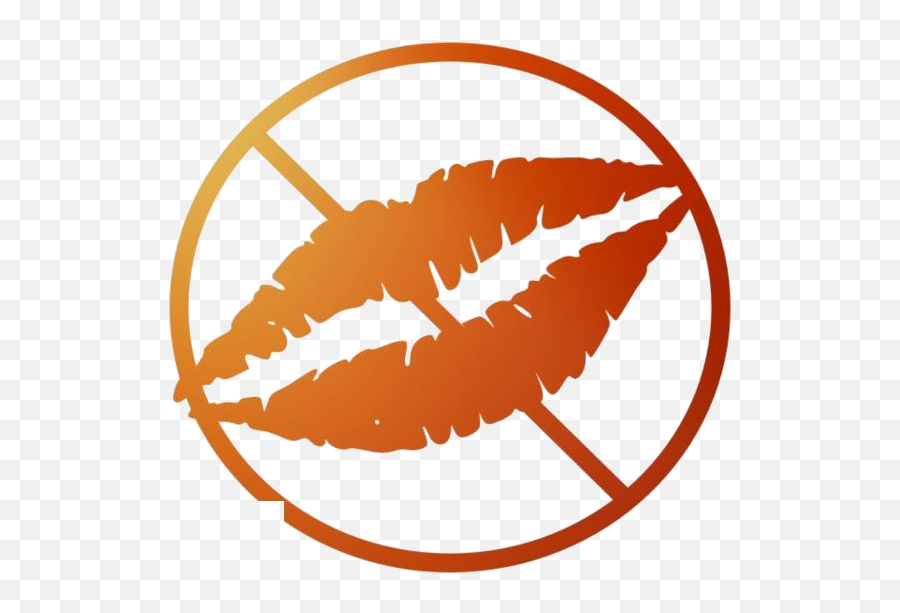 Transparent No Kiss Icon Pngimagespics - Mary Kay,Poinsettia Icon Png