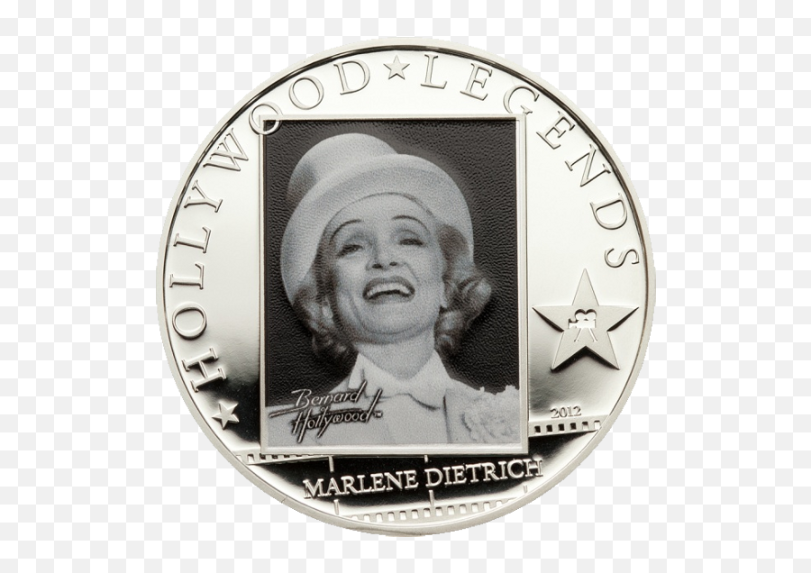 Marlene Dietrich Hot Lady Of The Glamour Epoque 2012 - Coin Png,Marlene Dietrich Fashion Icon