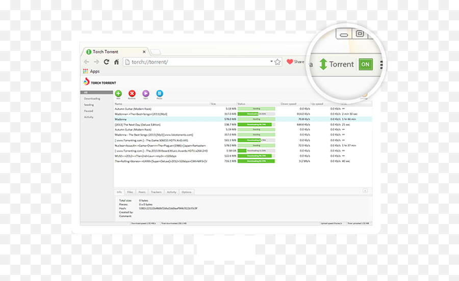The Best Free Torrent Clients Bitvoxy - Torch Torrent Png,Qbittorrent Icon