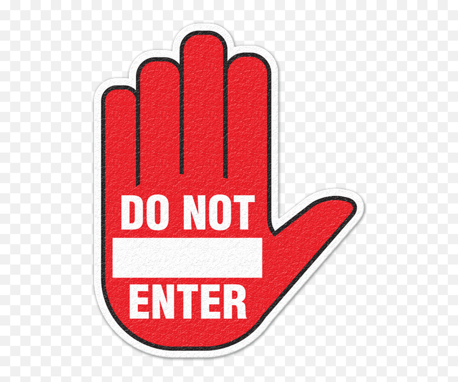 Do Not Enter Floor Sign - Do Not Enter Wrong Way Png,Do Not Enter Png