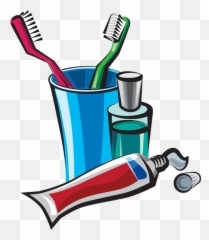 Diego Simeone - Clip Art Library Toothbrush And Toothpaste Cartoon Png