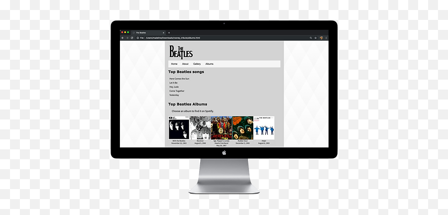 Web Design Madelinedesign - Technology Applications Png,The Beatles Icon