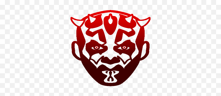 Darth Maul Icon Black Backgrounds - Dot Png,Starwars Icon