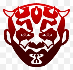 Darth Maul Icon Black Backgrounds - Dot png
