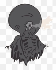 Telegram Sticker From Harry Potter Cartoons Pack - Dementor Cute png