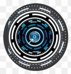 Sense Camera - Neon Euro Symbol Wallpaper 4k png