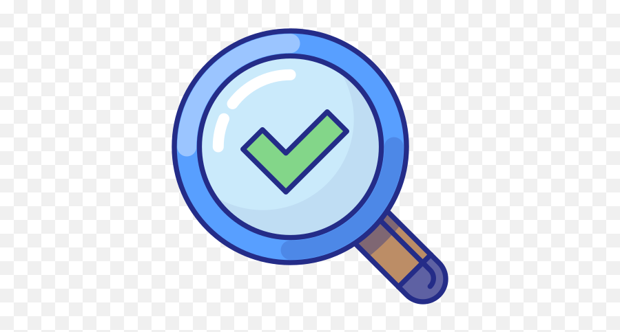 Search Found Searched Located Magnifying Glass Free Icon - Found Icon Png,Magnifying Glass Icon Png