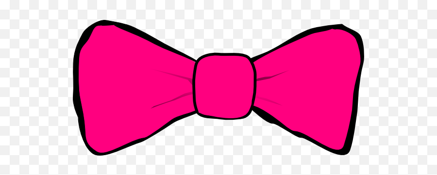 Pink Bow Tie Clipart Png - Red Bow Tie Clipart Transparent,Pink Bow Png