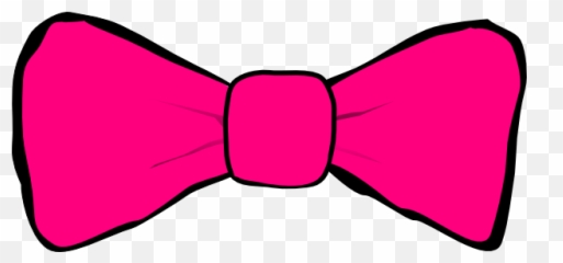 Pink Bow Tie Clipart Png - Red Transparent
