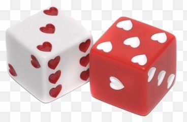 Lovecore Softcore Dice Aesthetic - Heart png