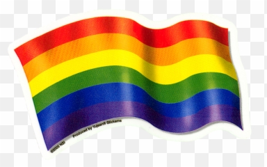 Transparent Lgbt Flag Picture - Rainbow Sticker png