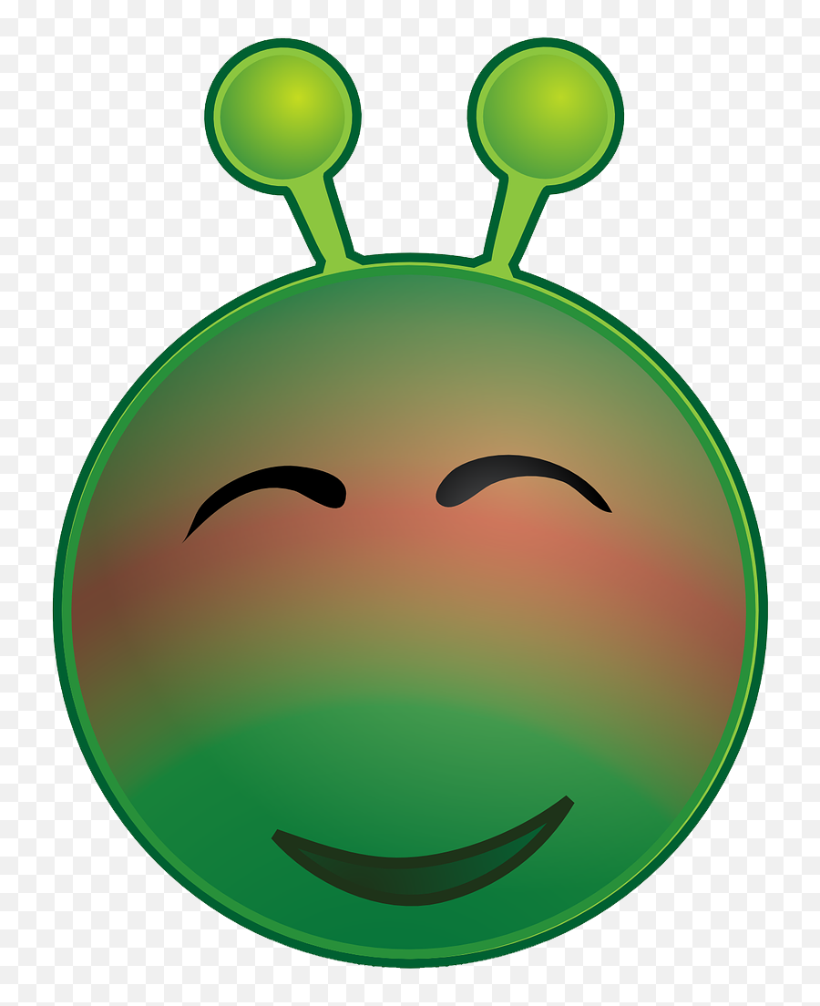Green Crazy Alien Png Image - Clipart,Crazy Face Png