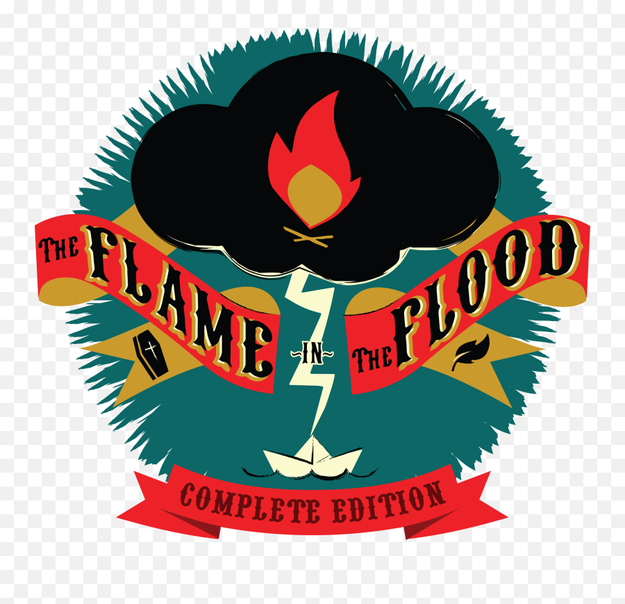 Fichierthe Flame In The Flood Logopng U2014 Wikipédia - Aft,Flood Png