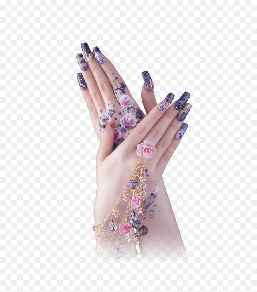 Fingers Artificial Creative Nail - Nail Art Png,Manicure Png