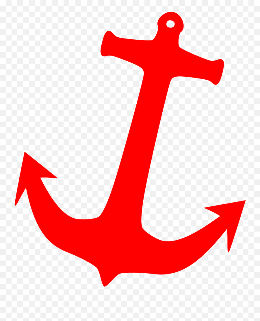 Anchor Sailor Tattoo - Red Anchor Clip Art Png,Anchor Png
