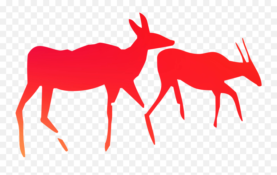 Download Art Cave Reindeer Rock Painting Sandvlei Clipart - Clipart Png Cave Art,Cave Png