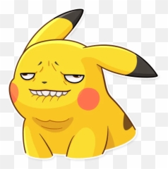 Meme Emoji - Discord Pikachu Stiker png