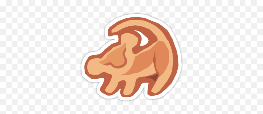 Simbaaaaa Lion King Stickers Simba - Lion King Simba Logo Png,Simba Png