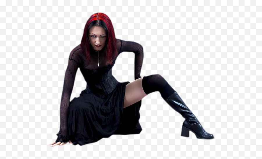 Goth Girl - Female Gothic Png,Goth Png