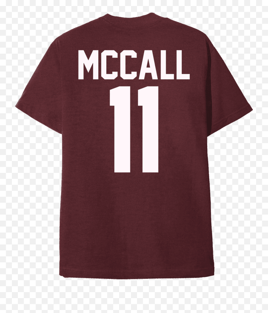 Beacon Hills Lacrosse - Tshirt Bordeaux Mccall 11 Teen Wolf Active Shirt Png,Trippie Redd Png