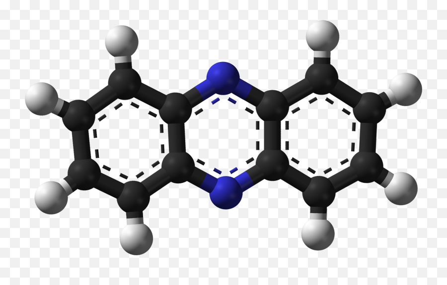 Phenazine - Ball And Stick Polystyrene Png,B Png