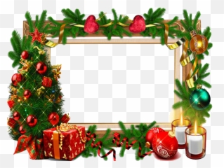 Christmas Frame Png Free Download - Hd