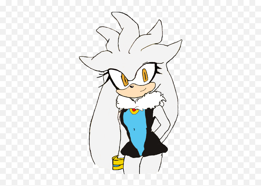 Silvia The Hedgehog Silver - Cartoon Png,Silver The Hedgehog Png