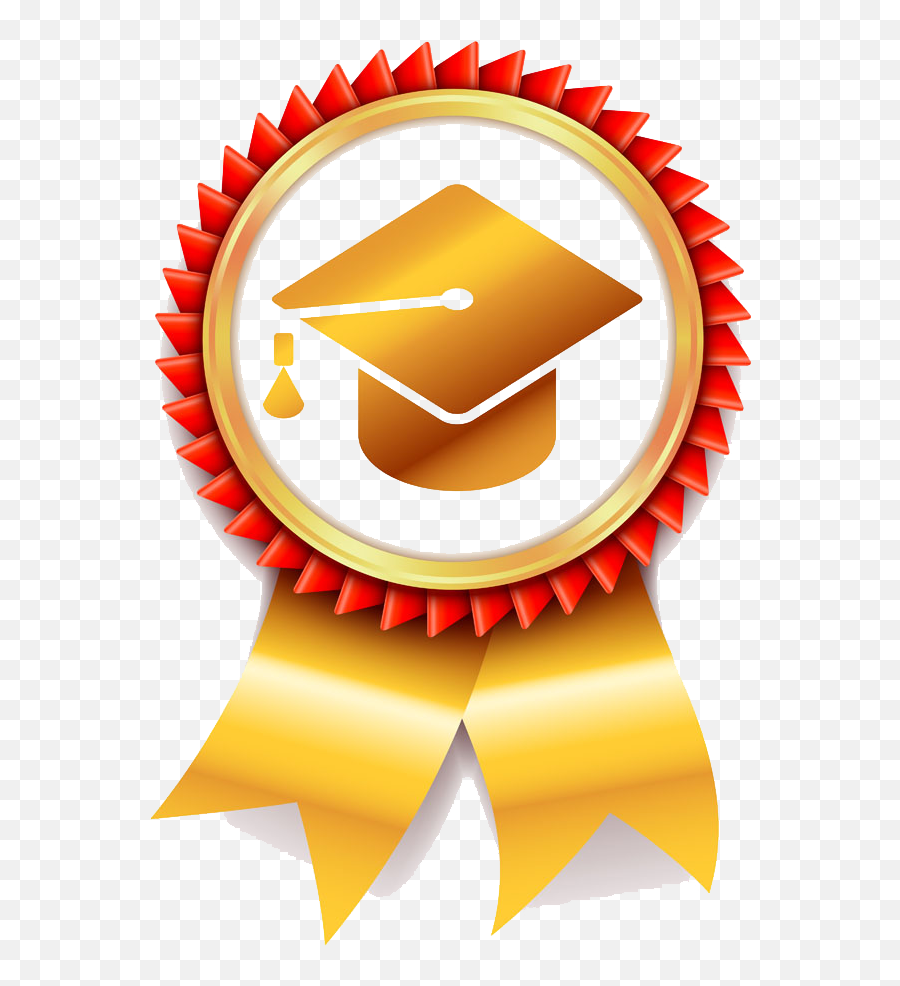 Square Academic Cap Diploma Graduation Ceremony Education - Medal Graduation Png,Badges Png