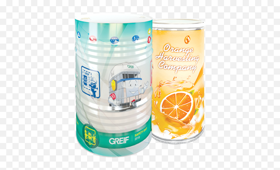 Steel Drums Containers - Decoration On Steel Drums Cylinder Png,Decoration Png