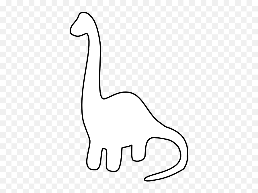 Sewing Crafts - Easy Dinosaur Coloring Pages Png,Brachiosaurus Png