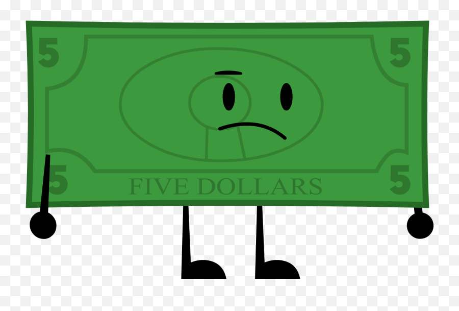 5 Dollar Bill - Clip Art Png,Dollar Bill Png