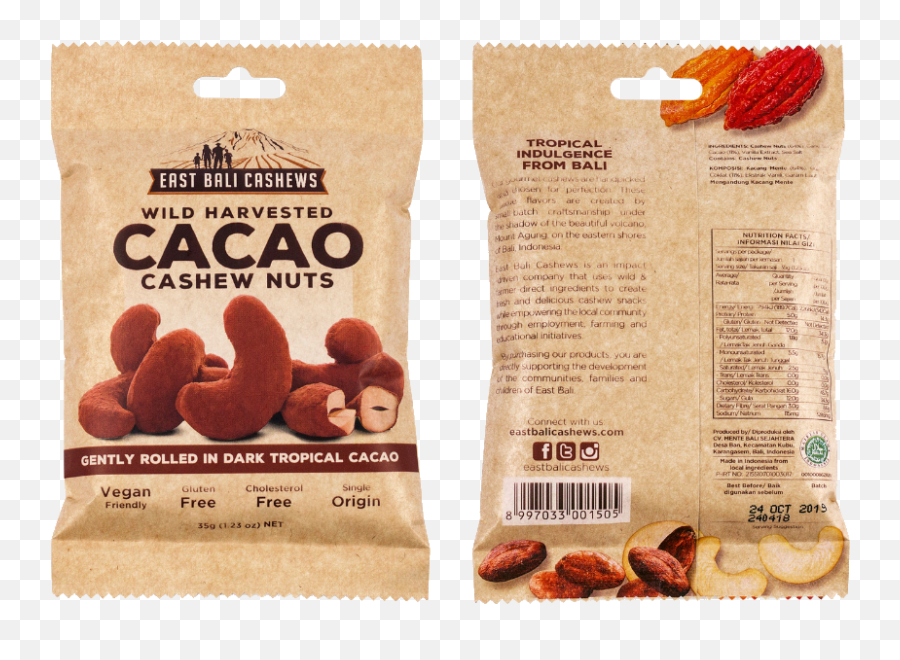 East Bali Cashews Cacao Cashew Nuts Wild Harvested - Cashew East Bali Cashews Cacao Cashew Nuts Png,Nuts Png