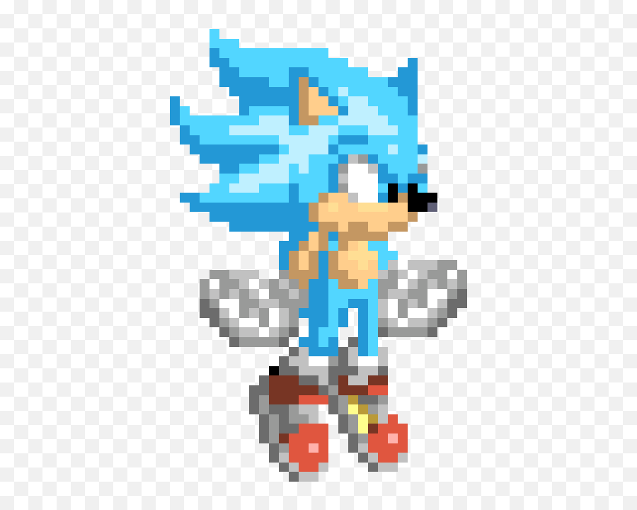 Super Sonic Forms Diagram Quizlet - Sonic Sprites Png,Super Sonic Png