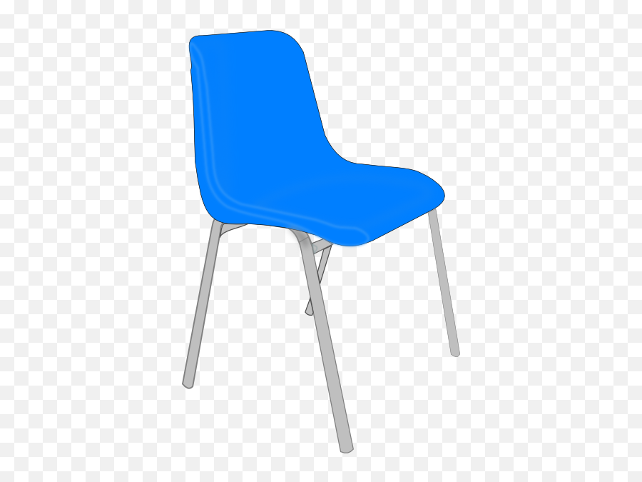 Download Hd Clipart Chair Small - School Chair Blue Chair Clipart Png,Chair Transparent Background